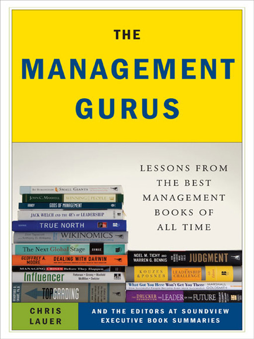 Title details for The Management Gurus by Chris Lauer - Available